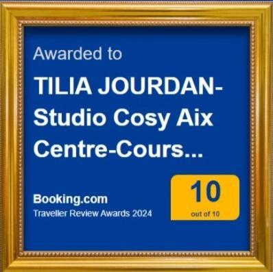 Tilia Jourdan-Studio Cosy Aix Centre-Cours Mirabeau-Parking-Wifi-Smart Tv-Rue Calme Aix-en-Provence Zewnętrze zdjęcie